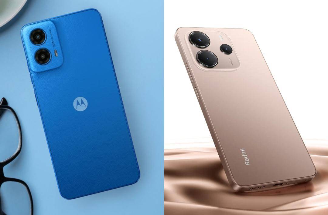 Motorola Moto G45 dan Redmi Note 14