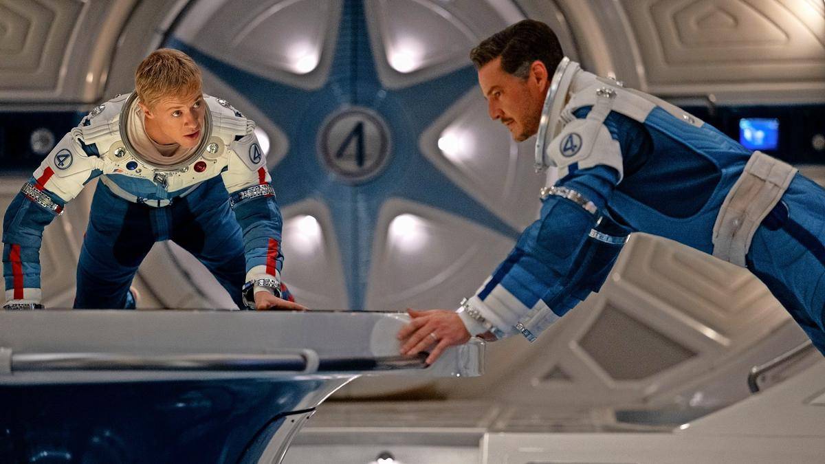 cuplikan film The Fantastic Four: First Steps