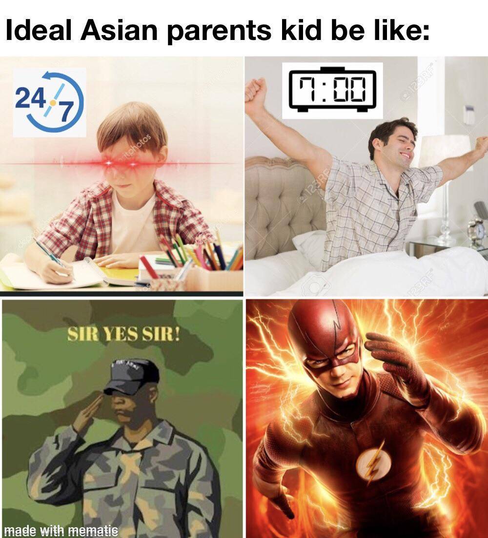 meme orangtua Asia