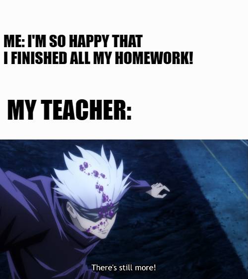 meme anime tentang kelas online