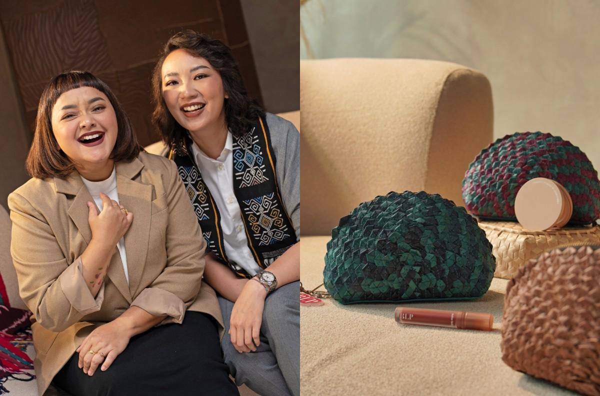 Lizzie Parra, Founder BLP Beauty dan Melia Winata, Co-Founder Du Anyam (dok. rilis)