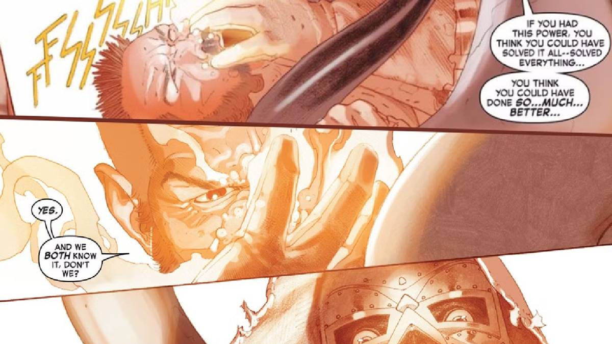 Reed Richards mendapatkan kekuatan Beyonder
