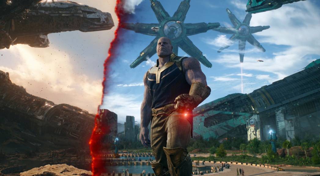 cuplikan film Avengers: Infinity War