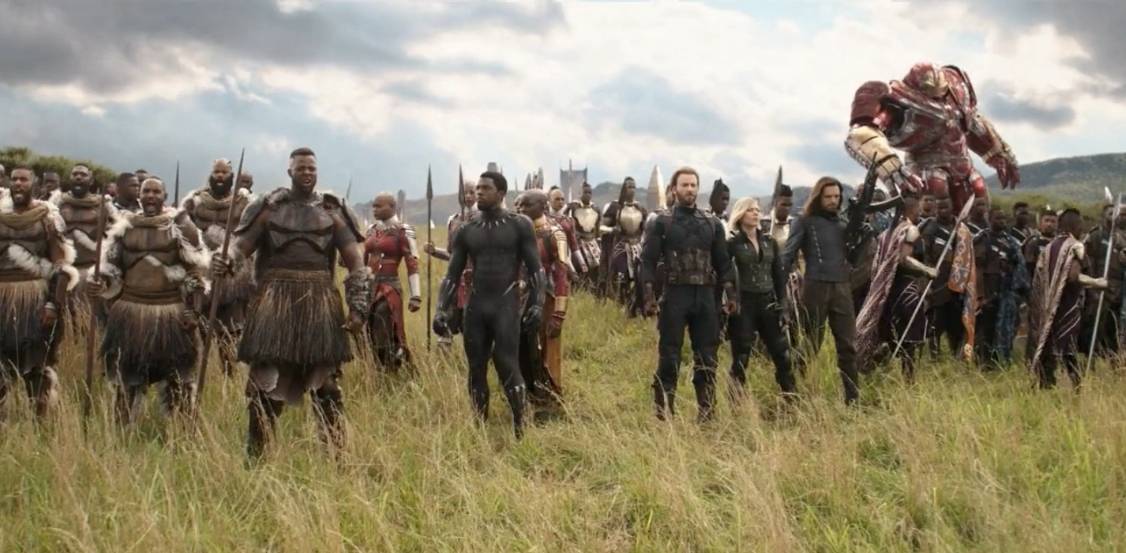 cuplikan film Avengers: Infinity War 