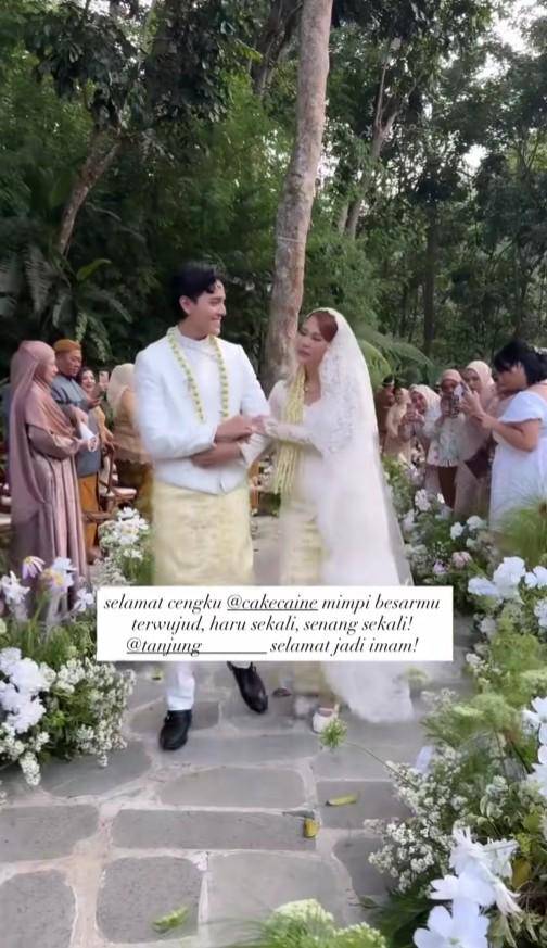 pernikahan Nadin Amizah dan Faishal
