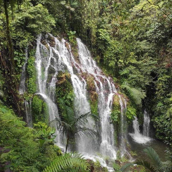 Potret Air Terjun Banyuwana Amertha, Bali