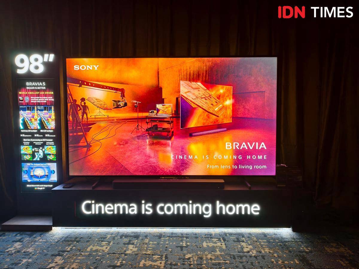 Sony Rilis TV BRAVIA Series 2025 di Indonesia (IDN Times/Fatkhur Rozi)