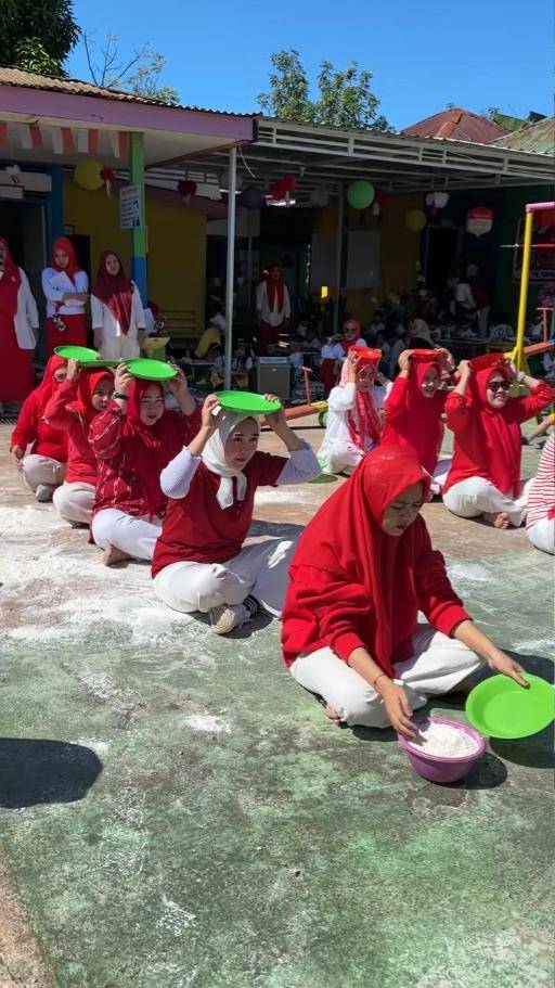 lomba estafet tepung