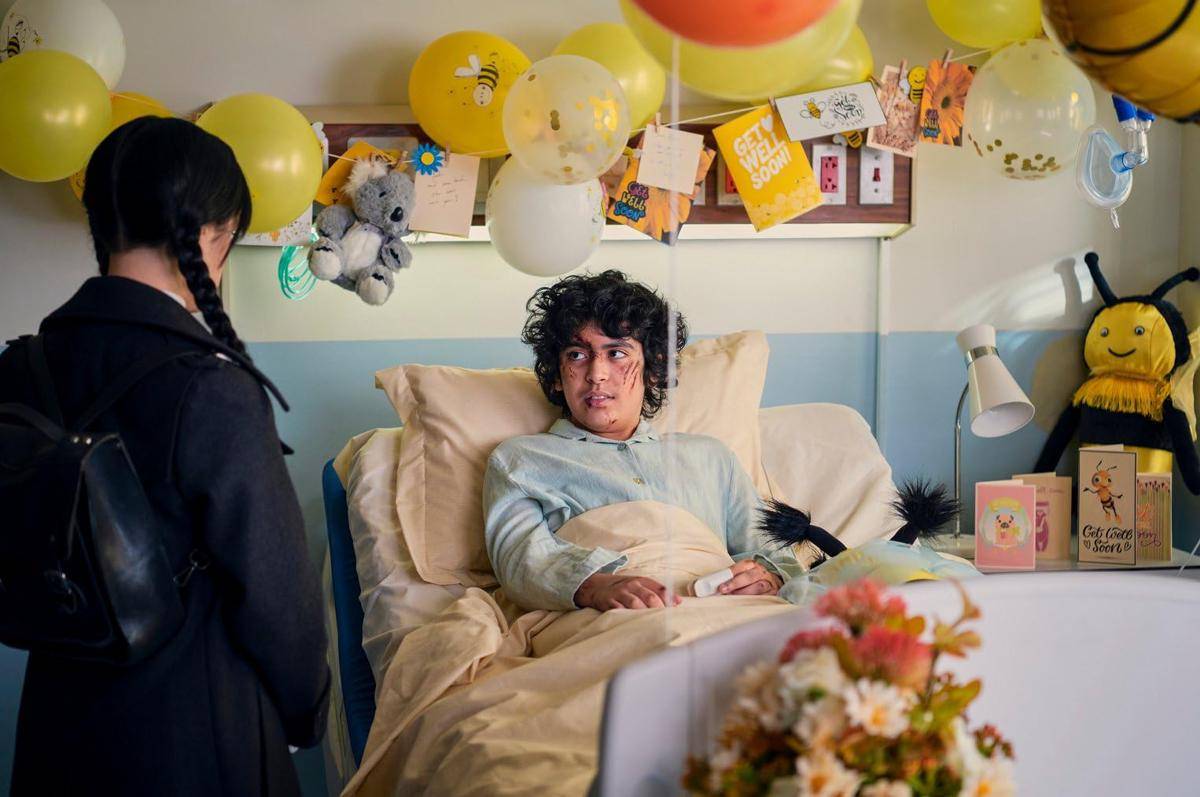 still image dari serial Wednesday