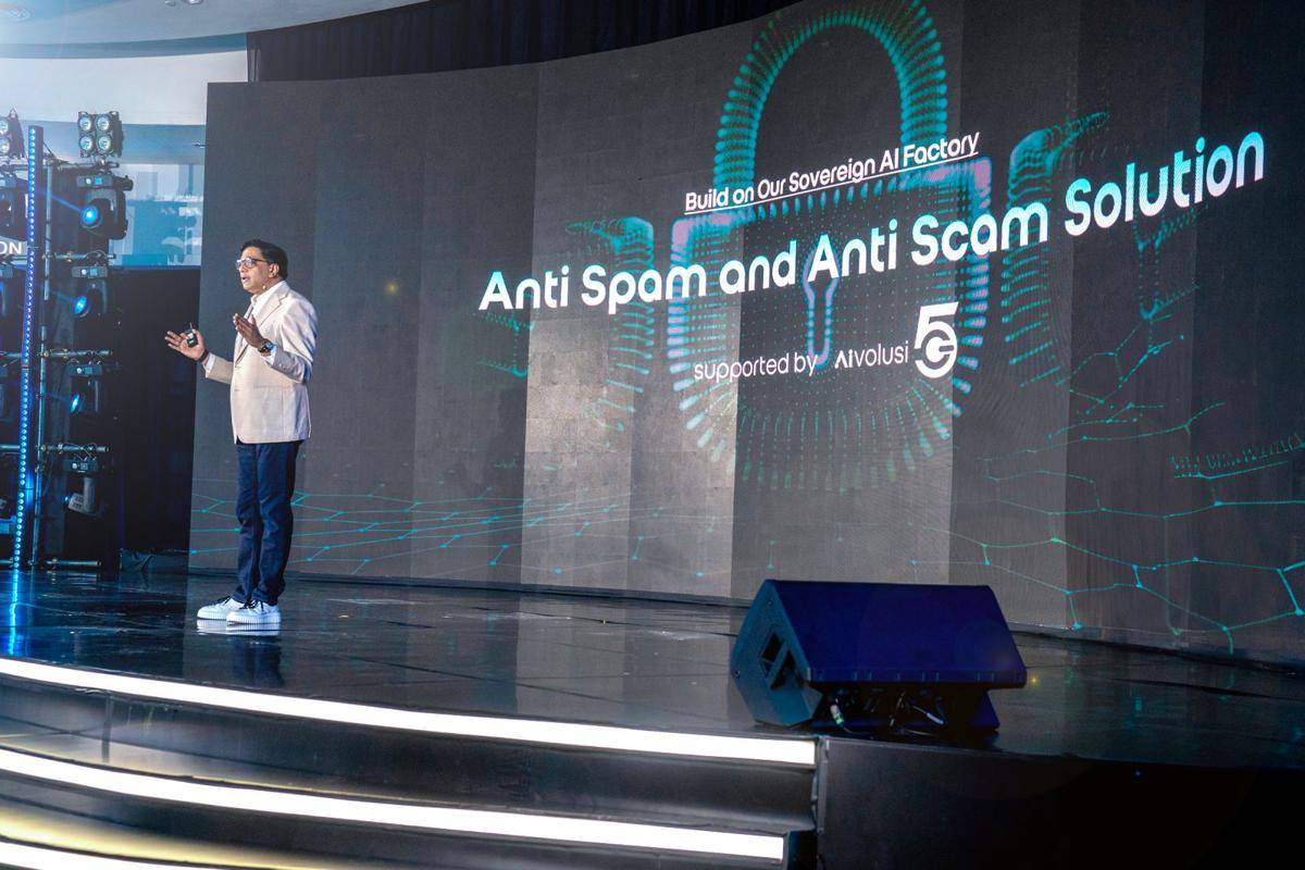 Indosat, anti spam, anti scam, artificial intelligence