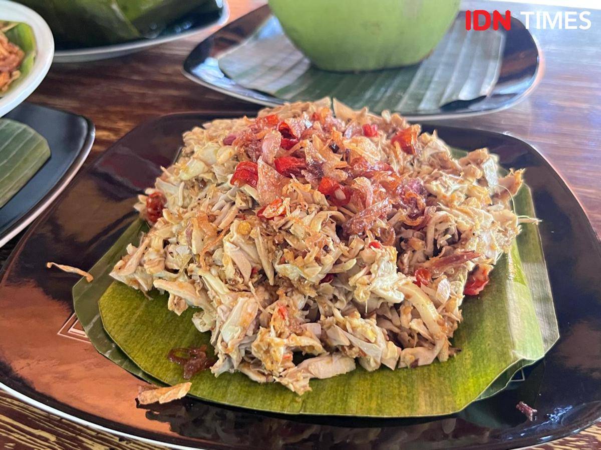 Potret sajian di Warung Jepun, Pendem, Jembrana, Bali