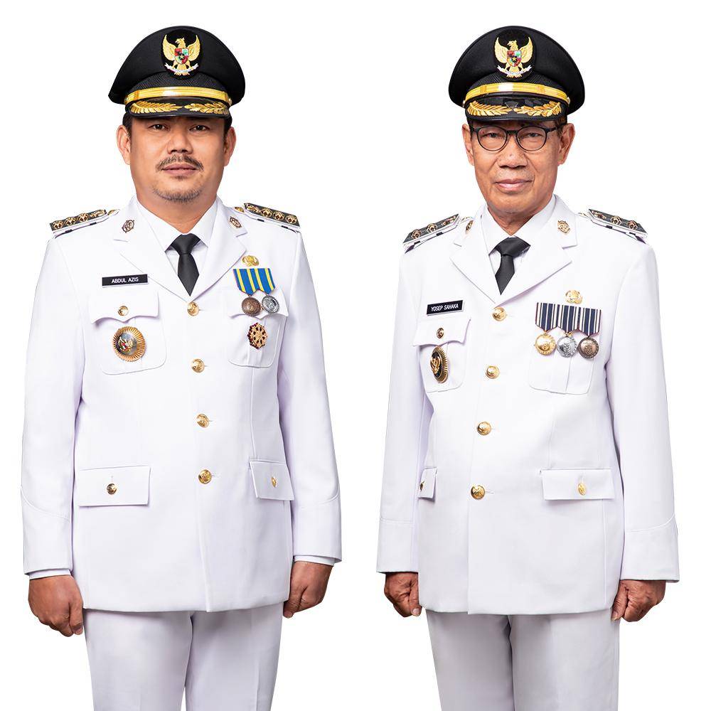 Bupati Kolaka Timur Abdul Azis dan Wakil Bupati Yosep Sahaka. (Dok. Pemkab Koltim)