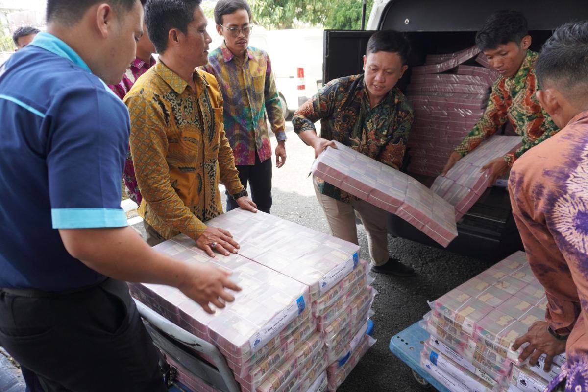 Uang Rp506 Miliar disita dari penyelidikan dugaan Tipikor Pemberian Kredit ke pihak swasta oleh Bank BUMN (Dok: Kejati Sumsel)