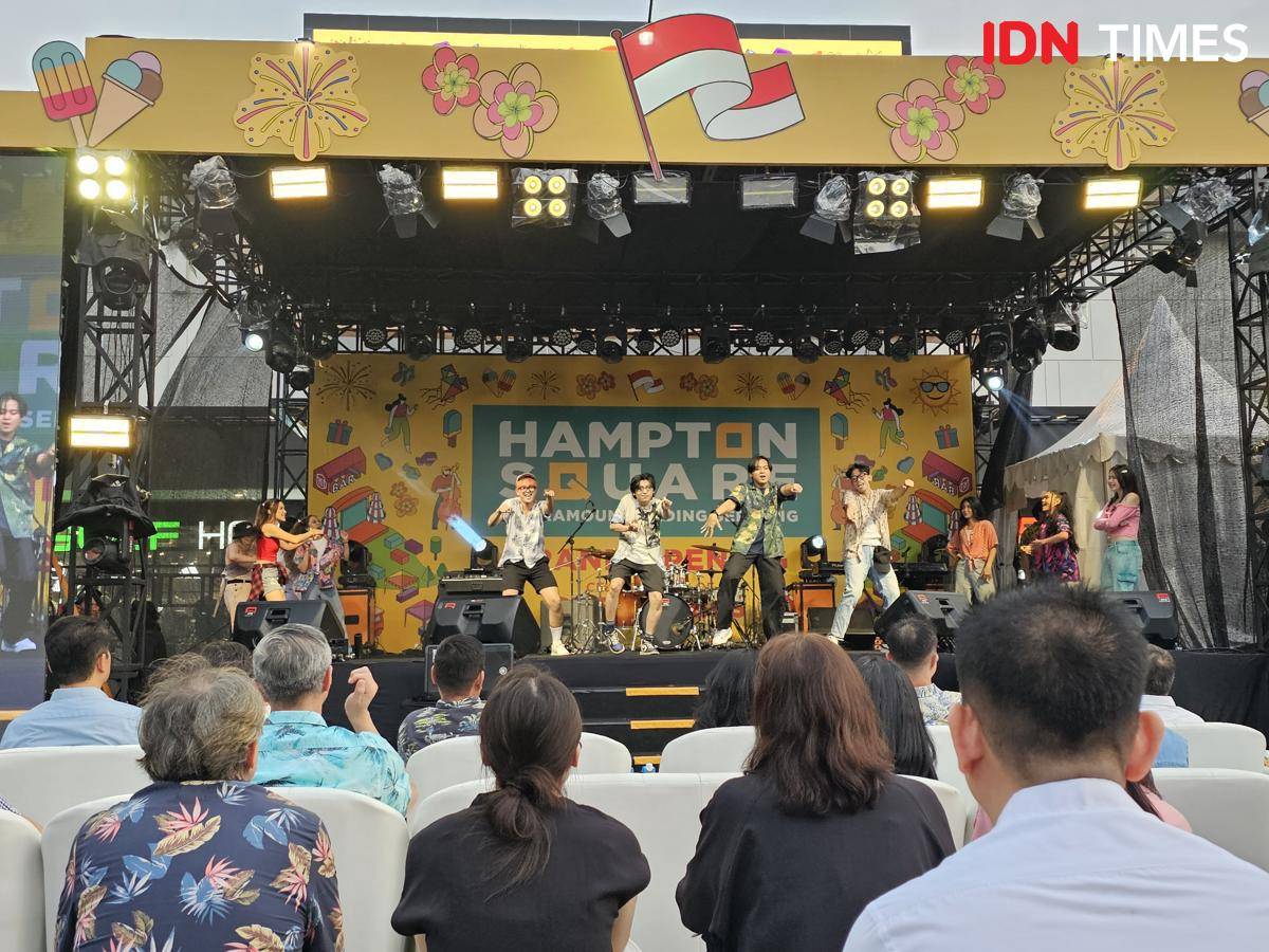 Hampton Square Gading Serpong (IDN Times/Maya Aulia Aprilianti)