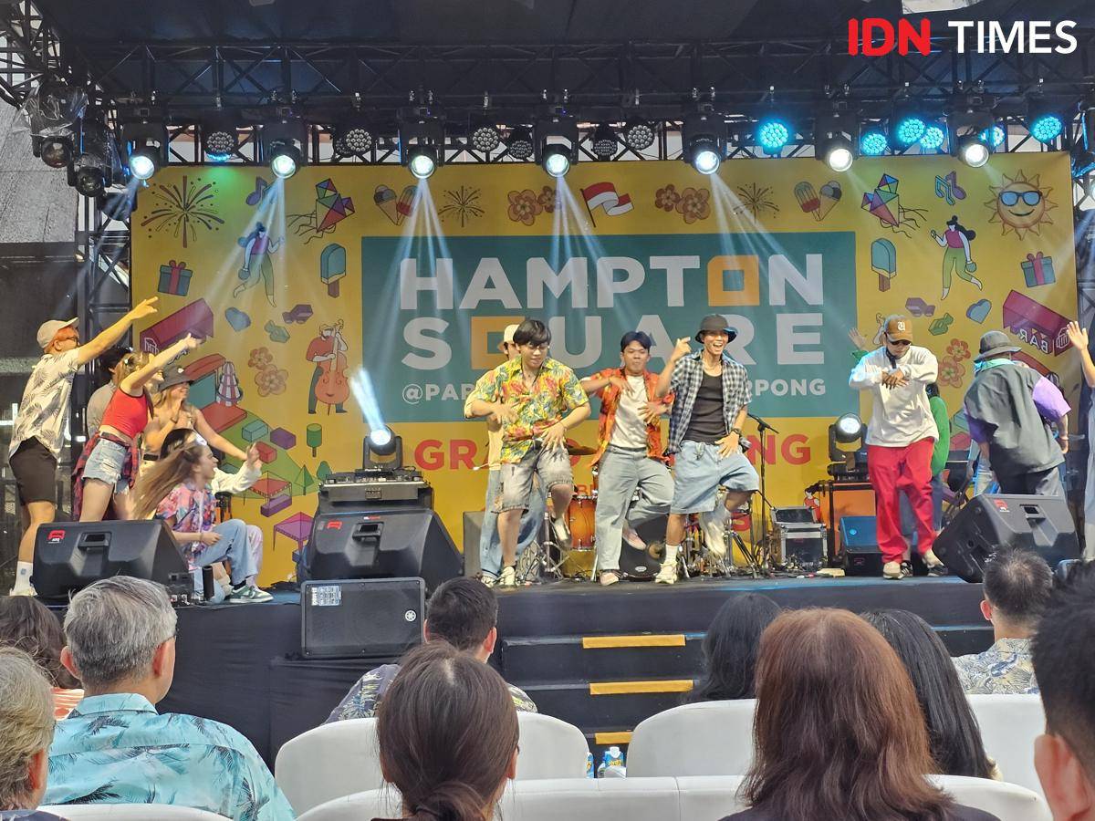 Hampton Square Gading Serpong (IDN Times/Maya Aulia Aprilianti)