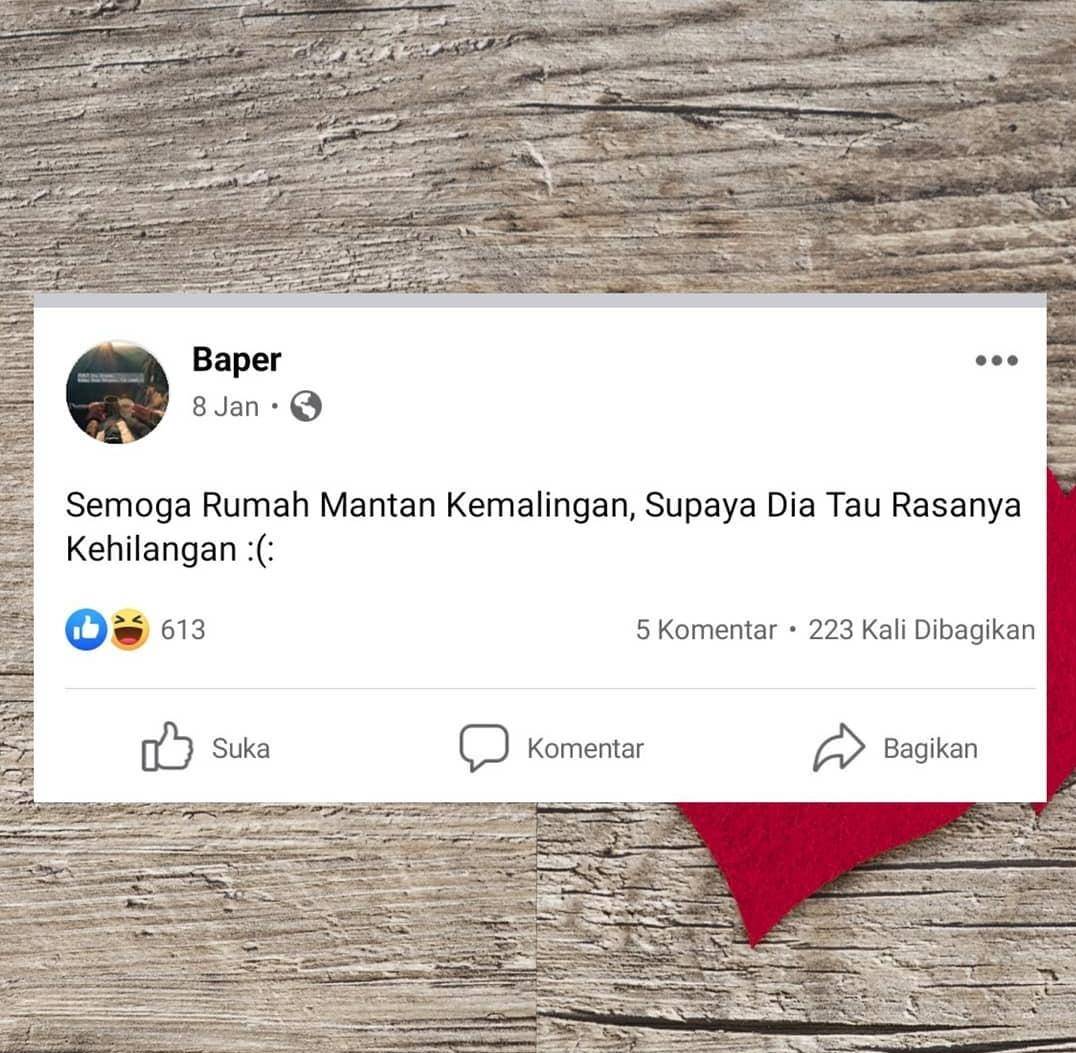 Meme tentang mantan