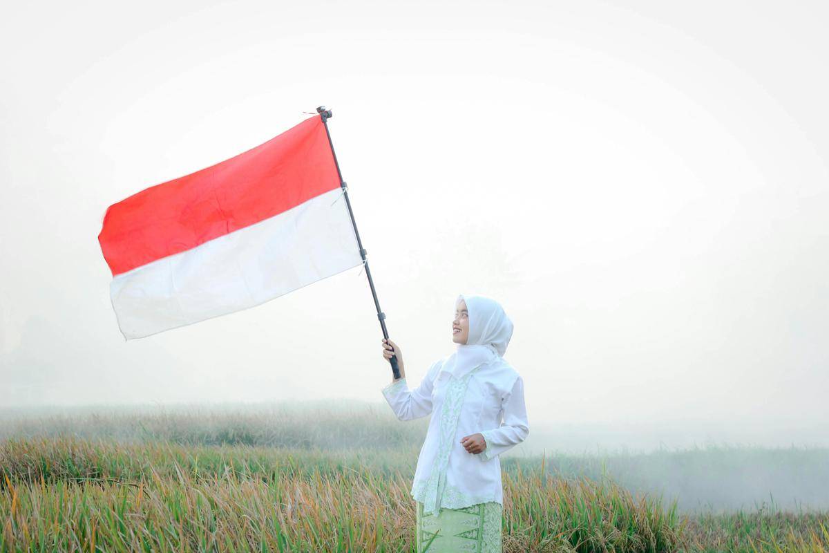 Ilustrasi bendera Indonesia (pexels.com/Ruly Nurul Ihsan)
