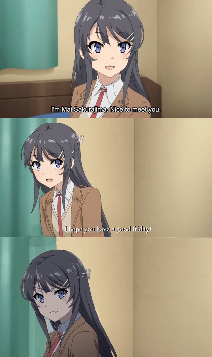 meme anime tentang Jumat