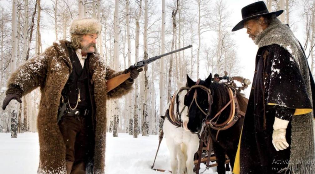 cuplikan film The Hateful Eight (2015)