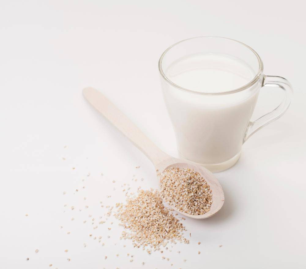 ilustrasi susu hemp