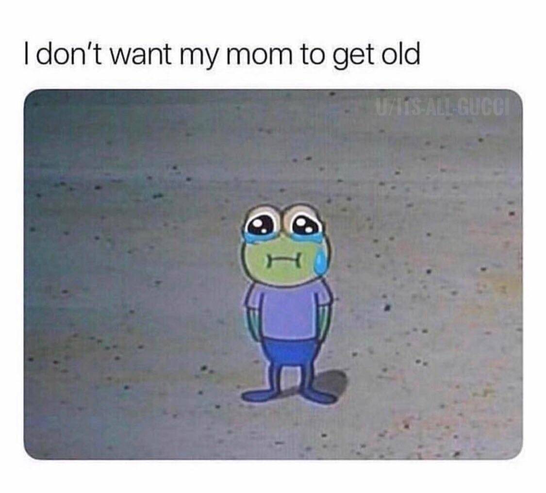 meme SpongeBob tentang tumbuh dewasa 