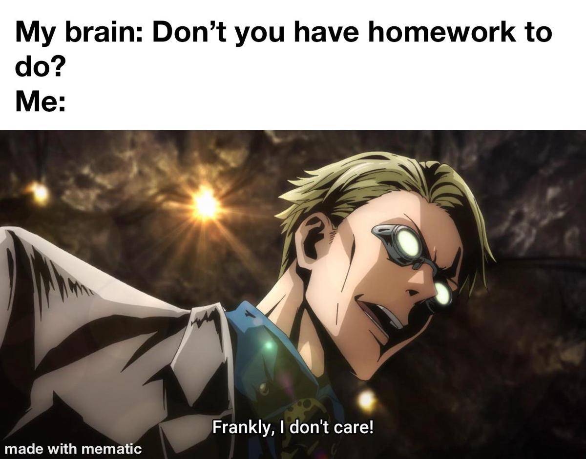 meme anime tentang PR