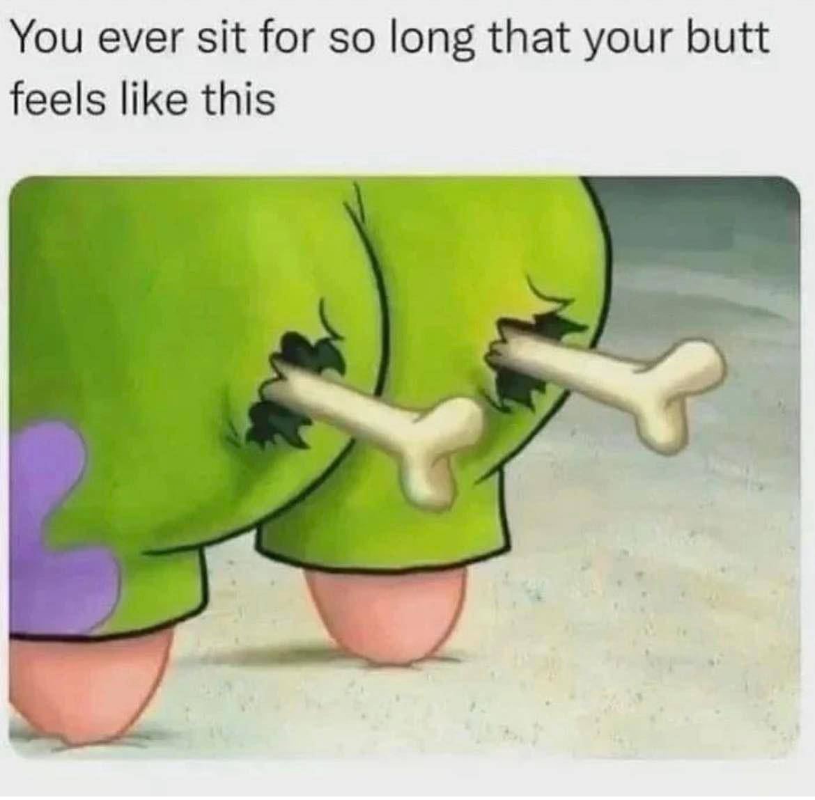 meme SpongeBob tentang bus