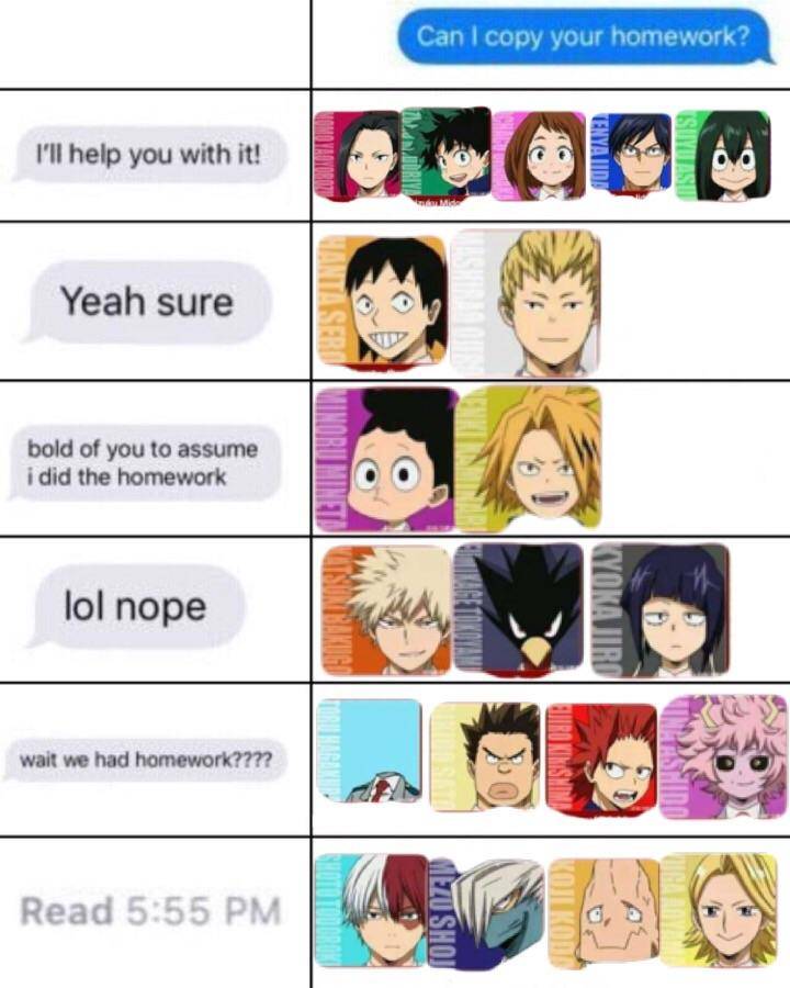 meme anime tentang PR