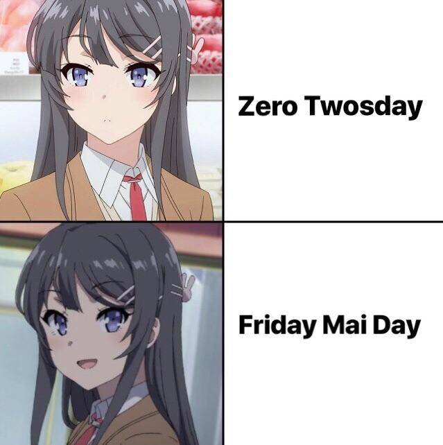 meme anime tentang Jumat