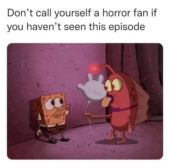 meme SpongeBob tentang bus