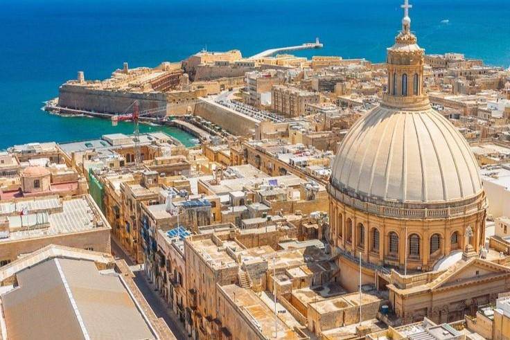Malta, negara pulau tanpa sungai di tengah laut mediterania. (Pinterest/So Earthen)