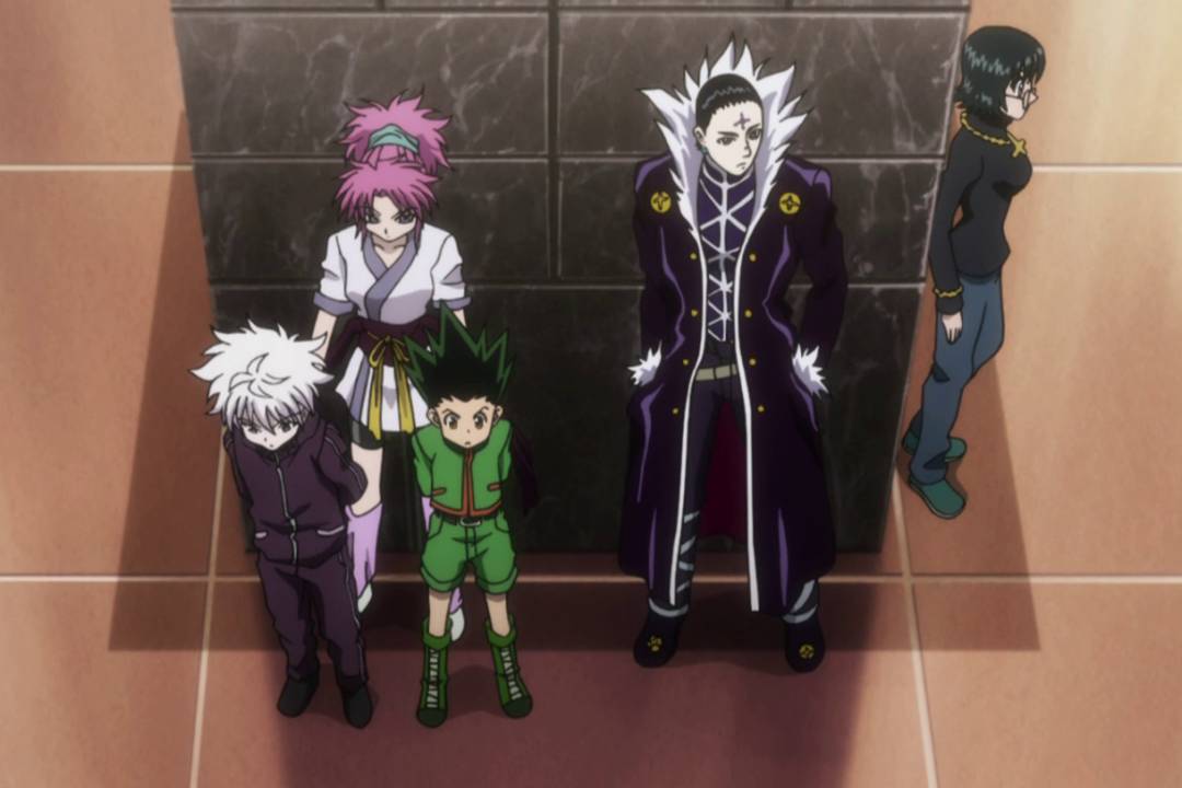 Phantom Troupe menangkap Gon dan Killua. 