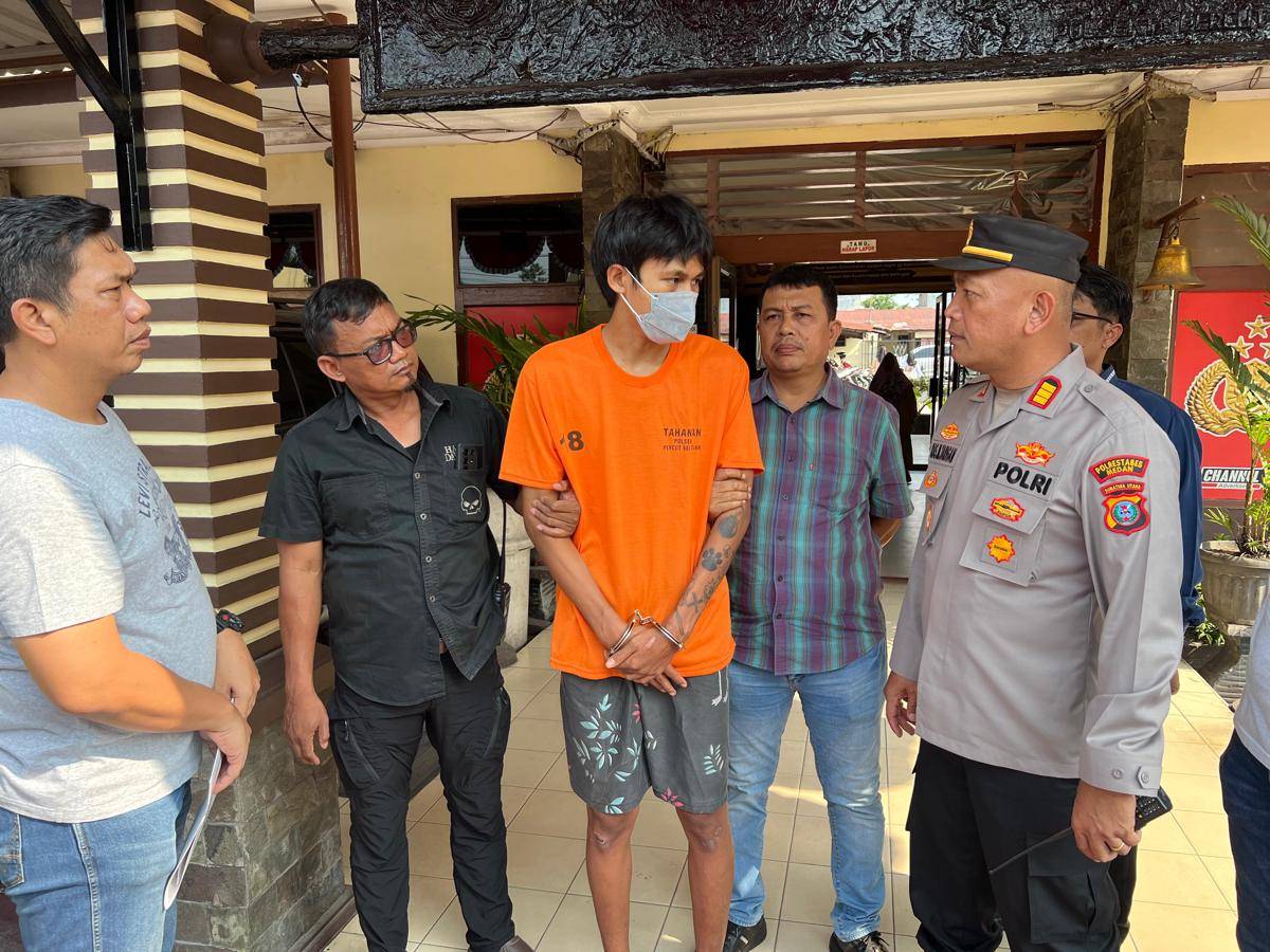 Remaja pelaku begal di Medan Tembung (IDN Times/Eko Agus Herianto)