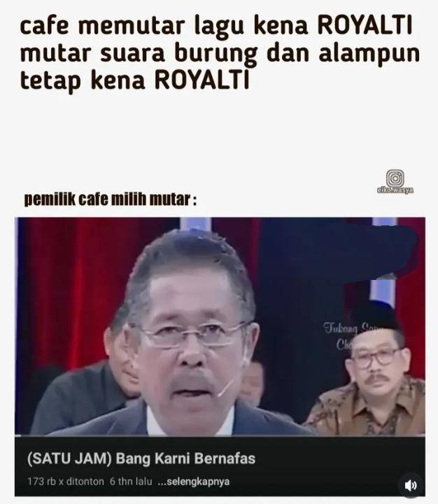 meme royalti 