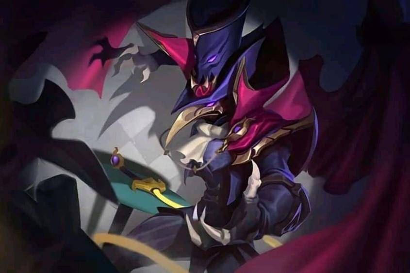 Potret skin Kaja Crow Magician 