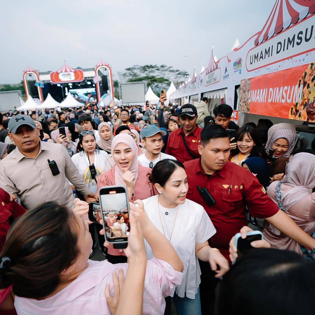 potret Syahnaz, Nagita Slavina dan Wanda Hara