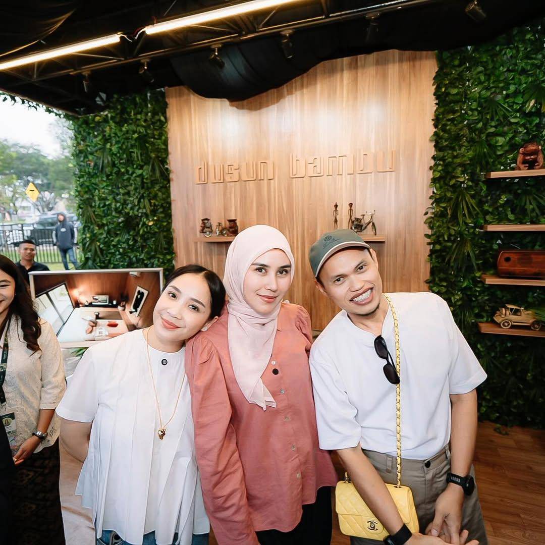 potret Syahnaz, Nagita Slavina dan Wanda Hara