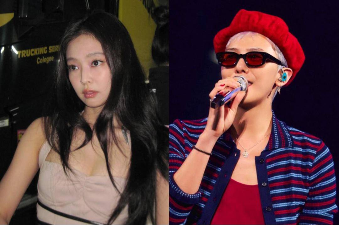 Jennie BLACKPINK dan G-Dragon BIGBANG 