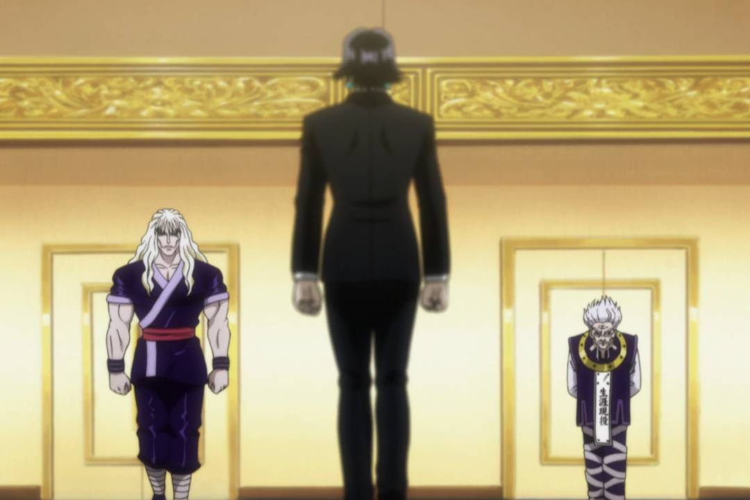 Silva dan Zeno Zoldyck vs. Chrollo Lucilfer 