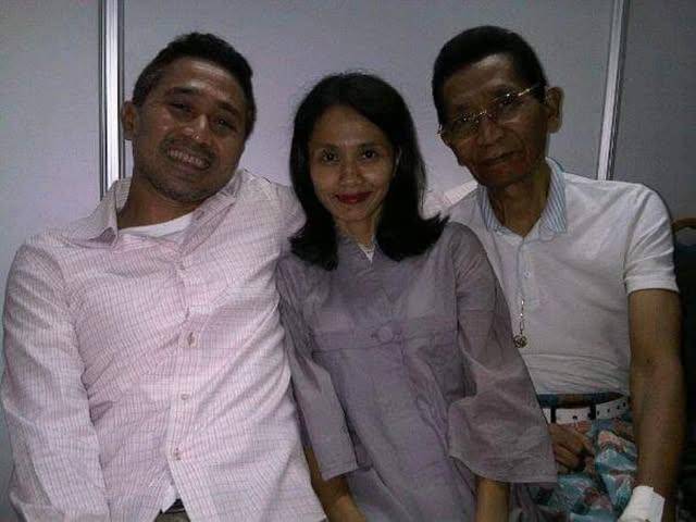 potret kenangan Lukman Sardi dan kakaknya, Santi Sardi