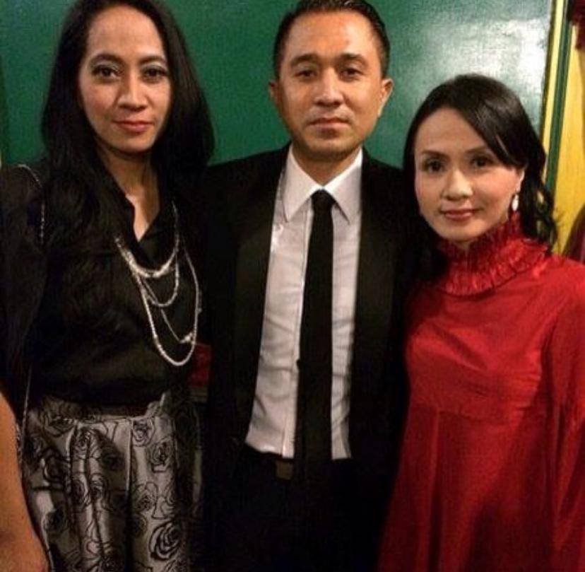 potret kenangan Lukman Sardi dan kakaknya, Santi Sardi