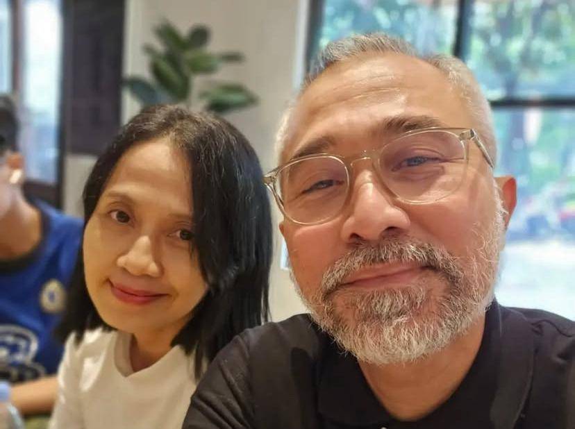 potret kenangan Lukman Sardi dan kakaknya, Santi Sardi