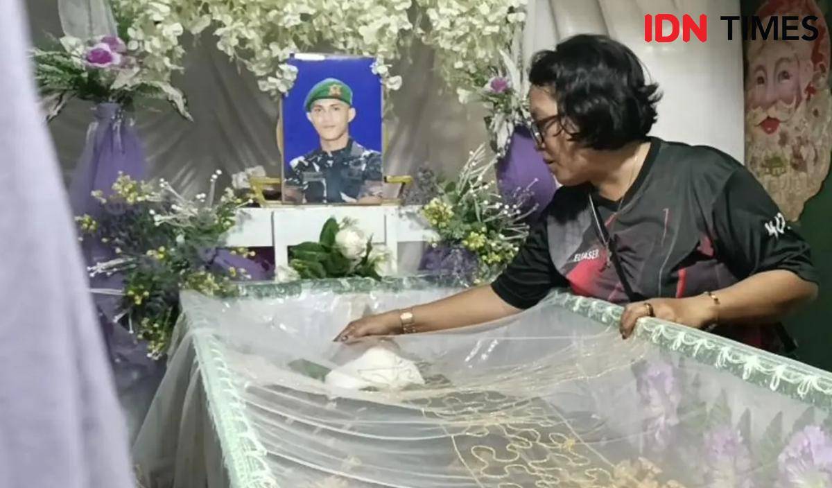 Potret Prada Lucky Chepril Saputra Namo yang meninggal diduga dianiaya oleh para senior di TNI AD. (IDN Times/Putra Bali Mula)