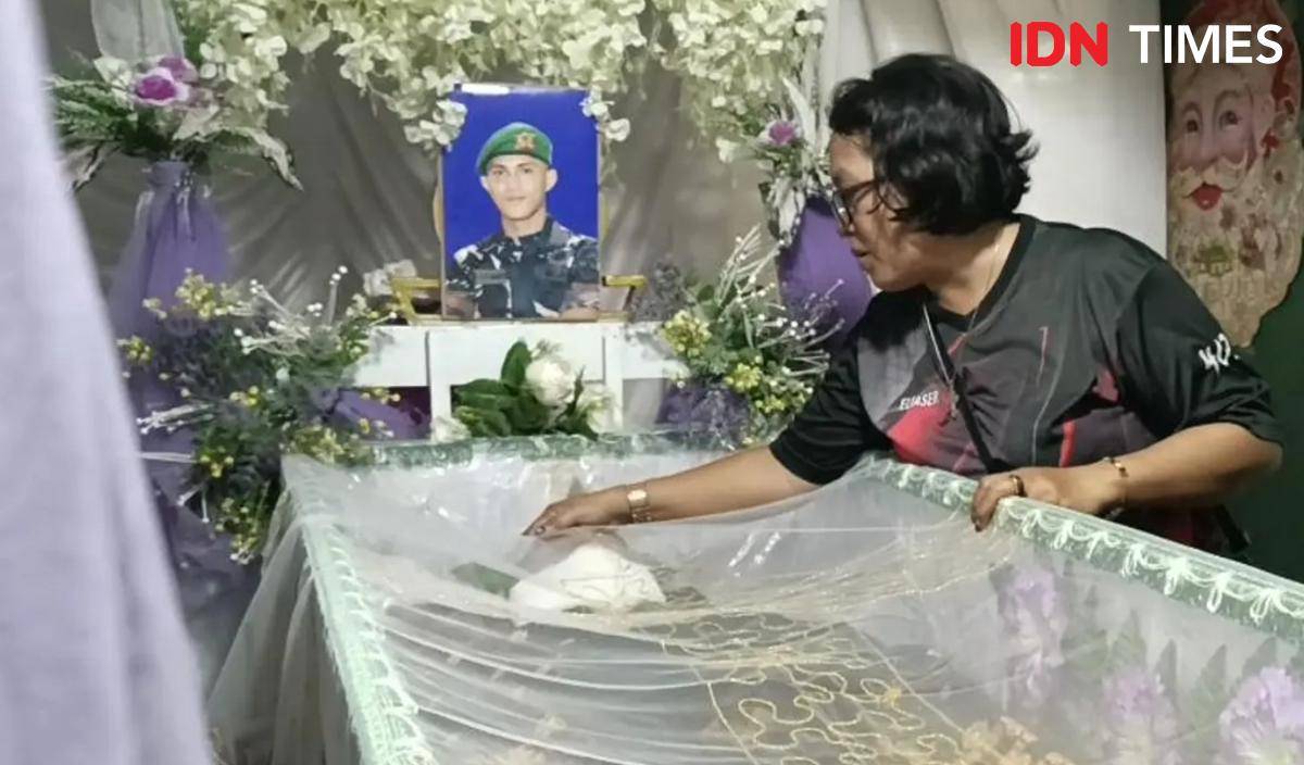 Potret Prada Lucky Chepril Saputra Namo yang meninggal diduga dianiaya oleh para senior di TNI AD. (IDN Times/Putra Bali Mula)