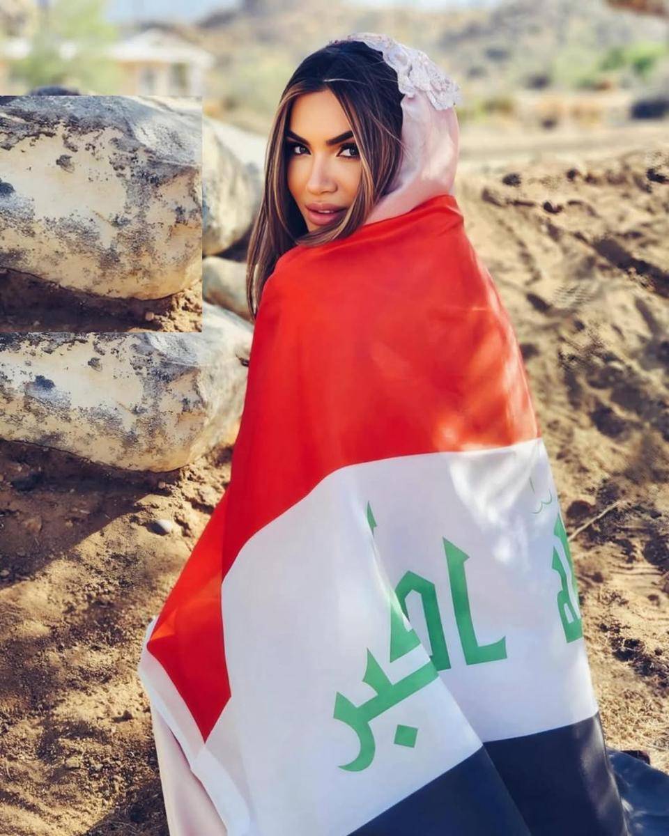 potret Hanin Al Qoreishy, Miss Universe Irak 2025 (instagram.com/haninalqoreishy)