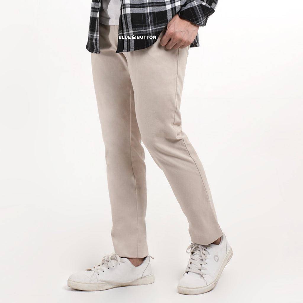 Blue Button Chino Ankle Pants Reguler Fit (bluebutton.id) 