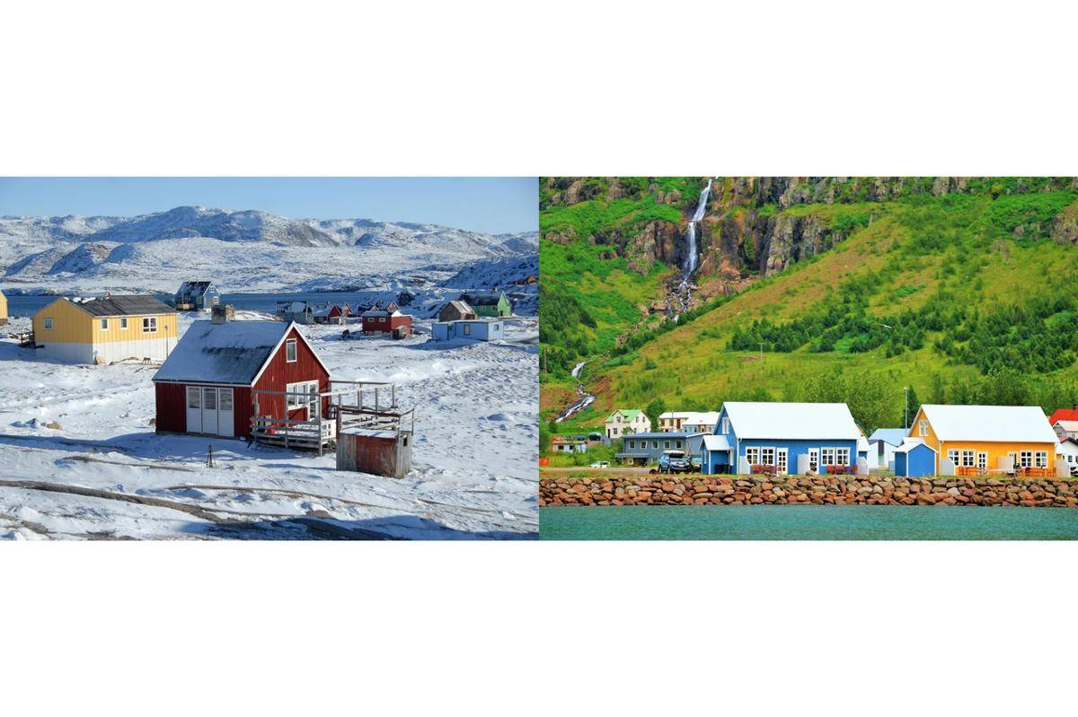 Greenland dan Iceland