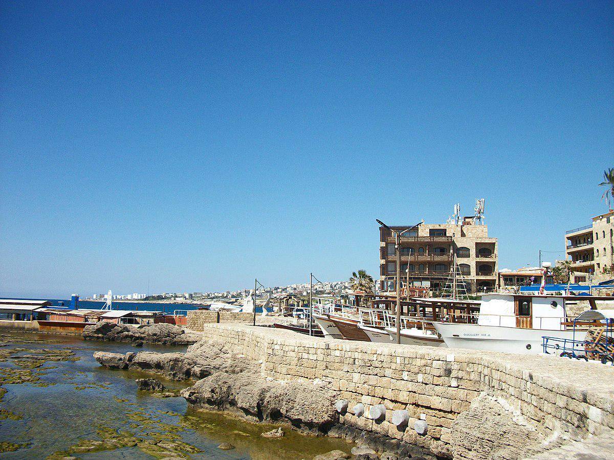 potret pelabuhan Byblos (commons.wikimedia.org/Patrice Bon)