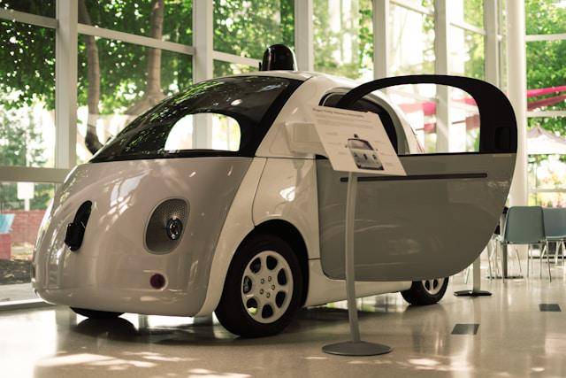 ilustrasi mobil otonom