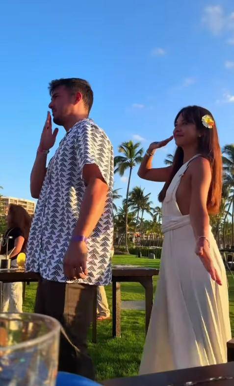 Babymoon Aurelie Moeremans di Hawaii (Instagram.com/aurelie)